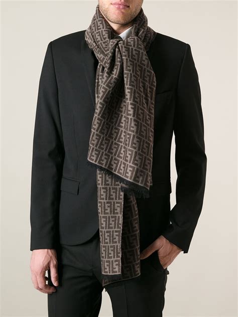 fendi scarves for men|Fendi acrylic scarf.